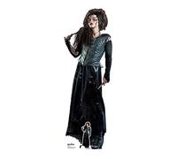STAR CUTOUTS from The Official Harry Potter Books Lifesize Cardboard Cutout of Bellatrix Lestrange 163 cm Tall Cartonato a grandezza Naturale, Libro Ufficiale, Altezza, Cartone, 163 x 55 x 163 cm