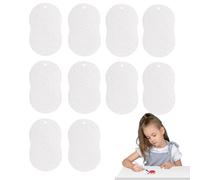 Cartoncini per texture in schiuma, 10 fogli di carta da colorare, carta espansa per progetti fai da te, carta assorbente interattiva per artigianato per bambini