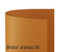 Cartoncino Bristol 200 Liscio Favini - 50x70 cm - Arancio - A35E012 (Conf.25) -