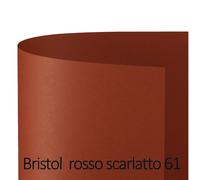 Cartoncino Bristol 200 Liscio Favini - 50x70 cm - Scarlatto - A35C012 (Conf.25)
