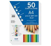 Cartoncino colorato Dohe 180 G/M2 - Formato A4 - PH neutro - Privo di cloro elementare - Coloranti biodegradabili NEW