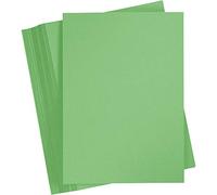 Cartoncino colorato, formato A4, 210 x 297 mm, 180 g, verde erba, 100 fogli