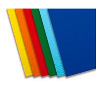 Cartoncino Colorato Premium Liscio-Ruvido cm. 70x100 Assortimento Base 30 Fogli