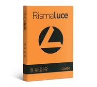 Cartoncino colorato Rismaluce Favini A3 - 140 g/mq - arancio - A65E213 (risma200