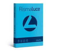 Cartoncino colorato Rismaluce Favini A3 - 140 g/mq - azzurro - A65G213 (risma200