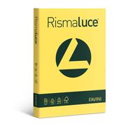 Cartoncino colorato Rismaluce Favini A3 - 140 g/mq - giallo sole - A65B213 (rism