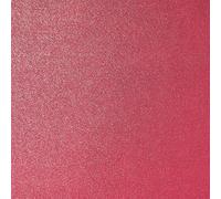 Cartoncino decorativo, colore rosso perlato su entrambi i lati, natalizio, formato A4, 290 g/mq, 10 fogli