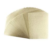 Cartoncino effetto "Oslo", DIN A4, 230 g/m², goffrato, oro chiaro, 30 fogli