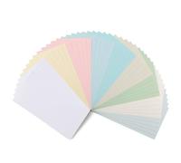 Cartoncino lino Florence 250 g - 60 fogli 30,5 x 30,5 cm - Confezione multipla - Materiale per scrapbooking e biglietti - Pesante, resistente - Inviti eleganti, scatole da regalo e progetti artistici