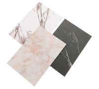 Cartoncino Sfondo Marmorizzato per Foto 3 Pezzi in Pvc
