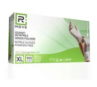 Cartone 1000 Guanti Nitrile Bianco RMove XL Senza Polvere