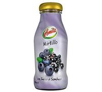 CARTONE 24 SUCCHI DI FRUTTA AMITA MIRTILLO 200ml