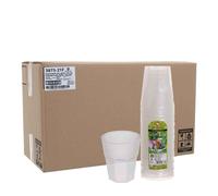 Cartone 420 Bicchieri per cocktail riutilizzabili satinati 350cc bianchi