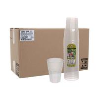 20 Bicchieri da cocktail lavabili in plastica satinata 420cc