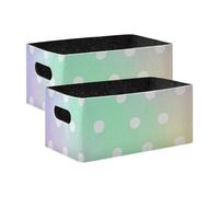 Cartone animato arcobaleno cubi di immagazzinaggio contenitore organizer pieghevole per camera da letto ufficio armadio vestiti