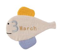 Cartone animato bambino cotone mese pietre miliari carta bella puntelli per neonati fotografia per il primo anno