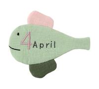 Cartone animato bambino cotone mese pietre miliari carta bella puntelli per neonati fotografia per il primo anno