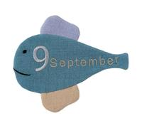 Cartone animato bambino cotone mese pietre miliari carta bella puntelli per neonati fotografia per il primo anno