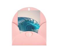 Cartone animato blu mare onda biglietti di auguri, biglietti di ringraziamento e buste, 10,2 x 15,2 cm, & matrimonio, baby shower, festa.