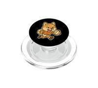 Cartone animato cane rugby correre PopSockets PopGrip per MagSafe