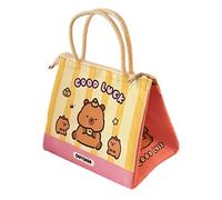 Cartone animato Capybara Lunch Box Portatile Borsa Da Pranzo Bella Isolata Radiatore Tasca Thermoy Per Lavoro Picnic, b