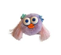 Cartone animato Carbone Clip Per Capelli Pigri Forcina Anatra Chiave Dei Capelli Belle Nappe Barrettes Per Le Donne Palla Laterale Girl Acconciatura Strumento