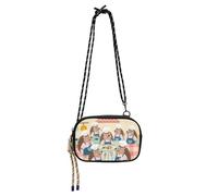 Cartone animato Carino Riccio Chef Giallo Cross Body Bag per gli Uomini Bellezza con Cinghia Regolabile Borsa Del Telefono Cellulare Camminare il cane bolsos negros para mujeres