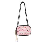 Cartone animato Carino Rosa Maiale Carino Crossbody Borse per gli Uomini Impermeabile con Cinghia Regolabile Sopra La Borsa A Spalla Camminare il cane bolso de mano para mujer