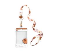 Cartone animato Carte Con Collo Cordino Protezione Identità Doppia Custodia Laterale Con Rotolo di Distintivo Retrattile Custodia Portatile ID