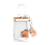 Cartone animato Carte Con Collo Cordino Protezione Identità Doppia Custodia Laterale Con Rotolo di Distintivo Retrattile Custodia Portatile ID