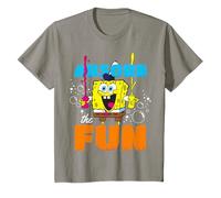 Cartone Animato Classico di Spongebob Squarepants Good Attitude Friends Maglietta