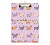 Cartone animato cuccioli pied de poule ECG Appunti Foro Standard per i compiti Pediatrico Dimensioni 9 x 12.5 Tabla para escribir