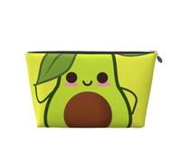 Cartone animato di avocado, Borsa da toilette Borsa per trucco Borsa per cosmetici Borsa da toilette da viaggio portatile