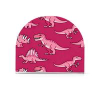 Cartone animato dinosauro magenta acrilico tovagliolo titolare per bagno ristorante freestanding titolari per tovaglioli di stoffa decorazione della casa bagno ristorante 1Pack