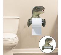 Cartone animato dinosauro porta carta igienica da appendere a parete per