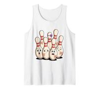 Cartone Animato Divertente Birilli Canotta