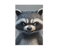 Cartone animato Divertente Procione Grigio Stagionale Giardino Bandiere Halloween banner per la decorazione del cortile 28x40 double sided