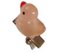 Cartone animato Duck Animal Hair Barrettes Realistics Duckling Form Forcina per capelli per discoteche, feste e affermazioni quotidiane