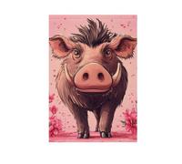 Cartone animato Faco di guerra rosa decorativo bandiere da giardino banner per esterno per la decorazione del cortile 28x40 doppia faccia