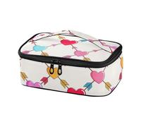 Cartone animato freccia cuore decorativo fit e fresco pranzo borsa latte materno Cooler Bag per viaggio Lunch Box per ragazzi per il campeggio Bolsa de almuerzo para ni?as