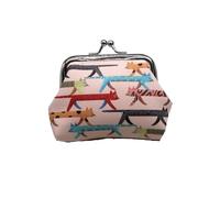 Cartone animato Gatto Moneta Borse Donne Mini Portafogli Bambini Frizione Borse di Soldi Sacchetto Femminile Hasp Cambiare Borsa Carino Ragazze Zero, 06, Taglia unica