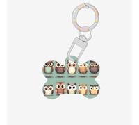 Cartone animato Gufi Carino Stampa Dog Tag Osso A Forma Di Doppio Modello Lati Del Cane ID Tag A Forma Di Osso Pet Nome Tag Cane Collare Tag
