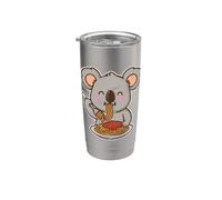 Cartone animato Koala Pasta Bicchiere termico in acciaio inox doppia parete