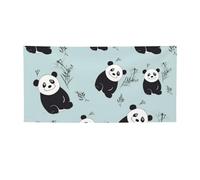 Cartone animato Panda Bear Banner e cartelli per esterni e interni Decorazione per feste Banner personalizzato con occhielli Sfondo di compleanno Sfondo Poster Foto Sfondo per eventi di nozze Piccolo