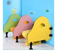 Cartone animato per bambini per la scuola materna Impermeabile Toilette Divisore Divisorio Pannello di protezione orinatoio in legno Schermo di salute pubblica adatto ai bambini
