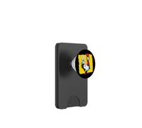 Cartone animato pollo segno pace retrò pop uccello grafico gesto PopSockets PopWallet per MagSafe