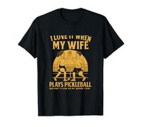 Cartone animato retrò Pickleball HighFive Duo Maglietta