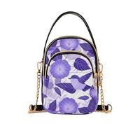Cartone animato Viola Mattina Gloria Fiori Uccelli donne alla moda borse a tracolla con multi tasche borsa a mano per le donne per il viaggio
