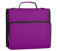 Cartone animato Zip Up Raccoglitore Organizzatore 1 1/2 Pollici 3 Anelli D Ring Patriarca Storage Portfolio Case con Maniglia Raccoglitori Scuola Borsa con Tracolla