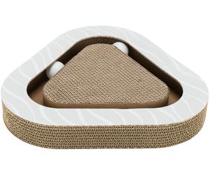 Cartone da grattare 36 × 5 × 36/36 cm grigio
